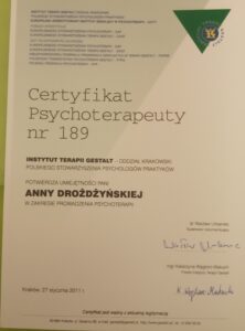 Potwierdzenie kompetencji